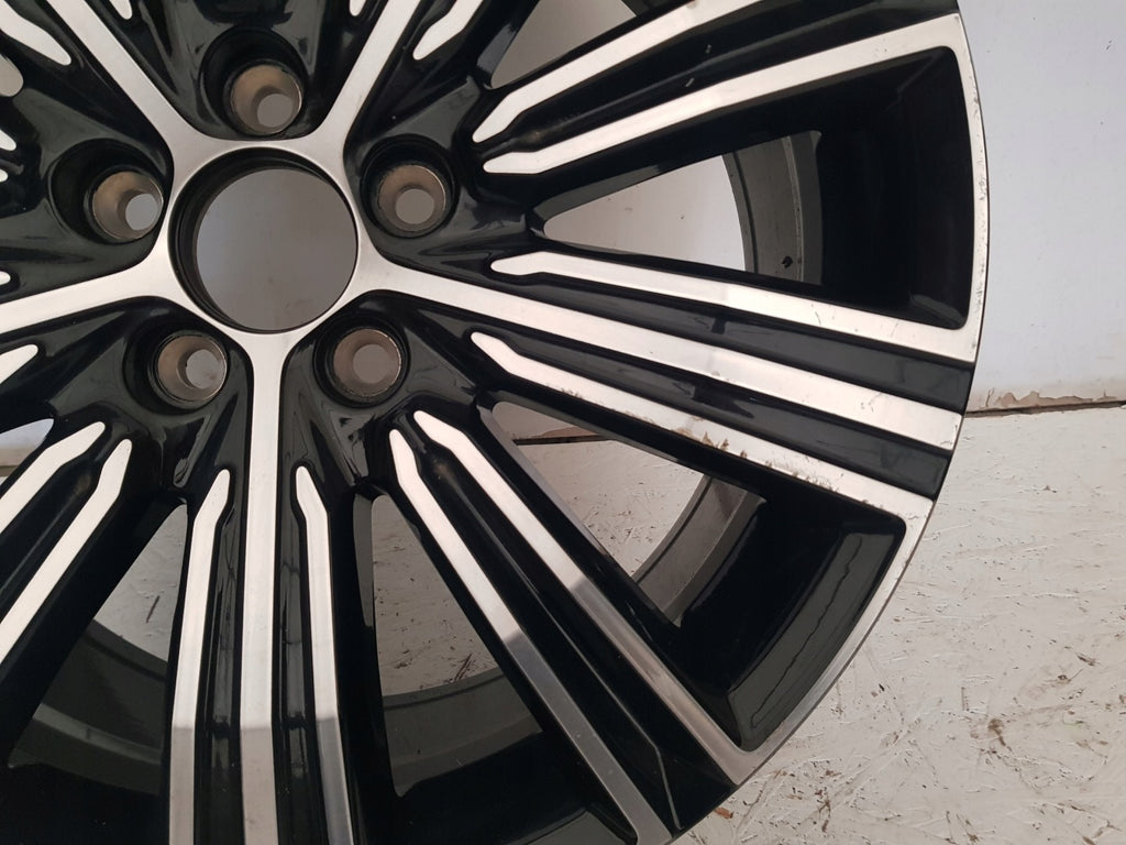 1x Alufelge 18 Zoll 8.0" 5x108 42ET Glanz Schwarz 31471312 Volvo V60 S60 Xc60 FEL3996685039fo
