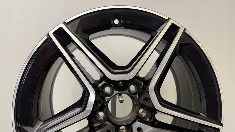 1x Alufelge 18 Zoll 8.0" 5x112 43ET Glanz Schwarz A2134016300 Mercedes-Benz Amg FEL7923298204ov