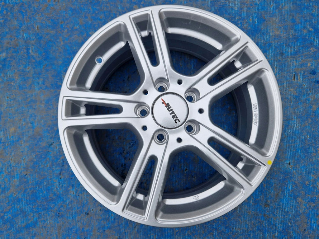 1x Alufelge 16 Zoll 6.5" 5x112 38ET Mercedes-Benz Rim Wheel