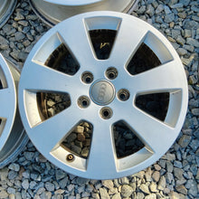 Laden Sie das Bild in den Galerie-Viewer, 4x Alufelge 16 Zoll 6.5" 5x112 50ET Matt Silber 8P0601025 Audi Rim Wheel FEL2658180512cb