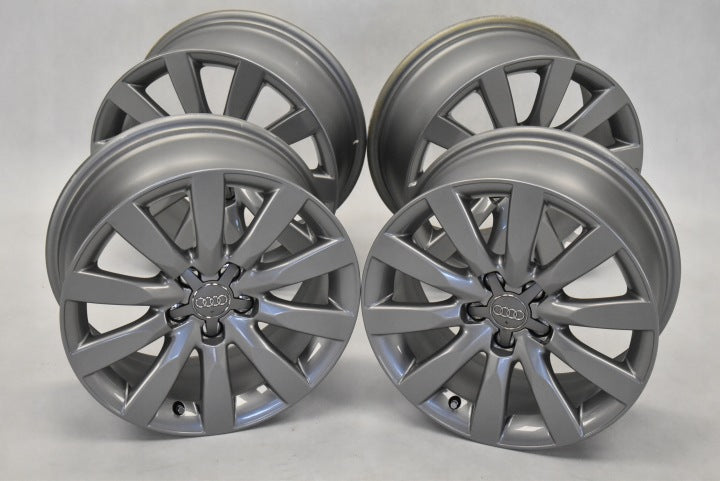 4x Alufelge 16 Zoll 7.0" 5x100 34ET Glanz Grau 8X0601025BB Audi A1 Rim Wheel FEL4995977043vy