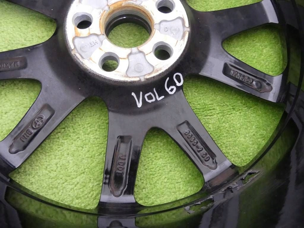 1x Alufelge 17 Zoll 6.5" 5x100 Toyota Yaris Rim Wheel FEL8246962357xz