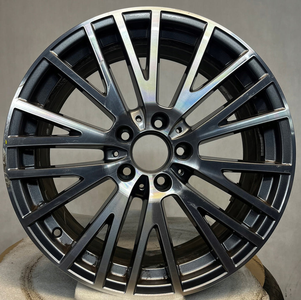 1x Alufelge 18 Zoll 7.5" 5x112 49ET Glanz Schwarz A1774010600 Mercedes-Benz W177