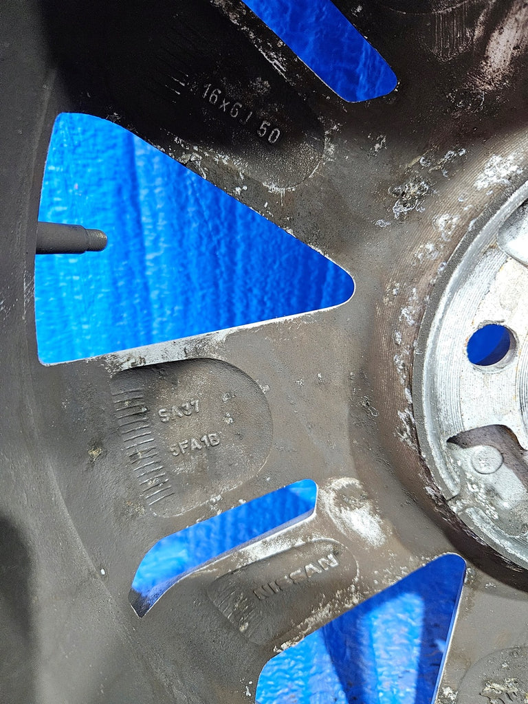 1x Alufelge 16 Zoll 6.0" 4x100 AC4CH-T6 Nissan Micra Rim Wheel