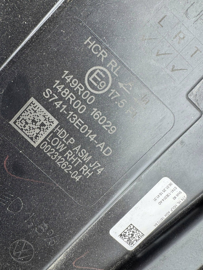 Frontscheinwerfer VW Transporter S74113E014AD Rechts Scheinwerfer Headlight SCH5419689525yd