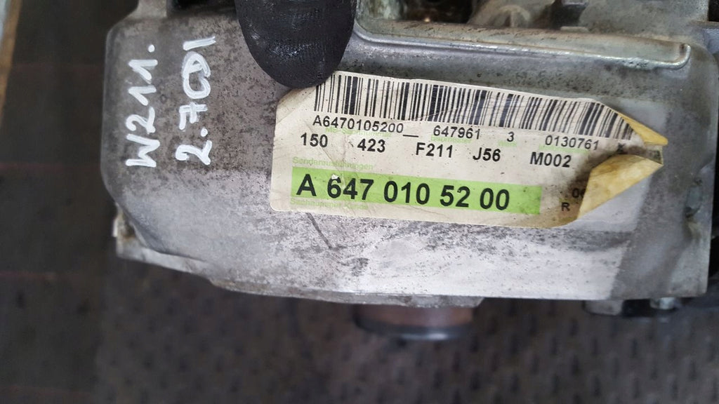 Motor Mercedes-Benz VW W203 647961 2.7 CDI Benzin Engine Unkomplett