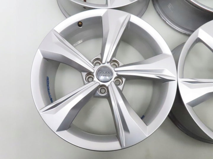 4x Alufelge 19 Zoll 7.0" 5x112 34ET Glanz Silber 80A601025K Audi C8 B8 Rim Wheel FEL5128361979zs