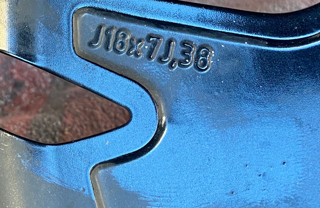 1x Alufelge 18 Zoll 7.0" 5x114.3 Mitsubishi Rim Wheel