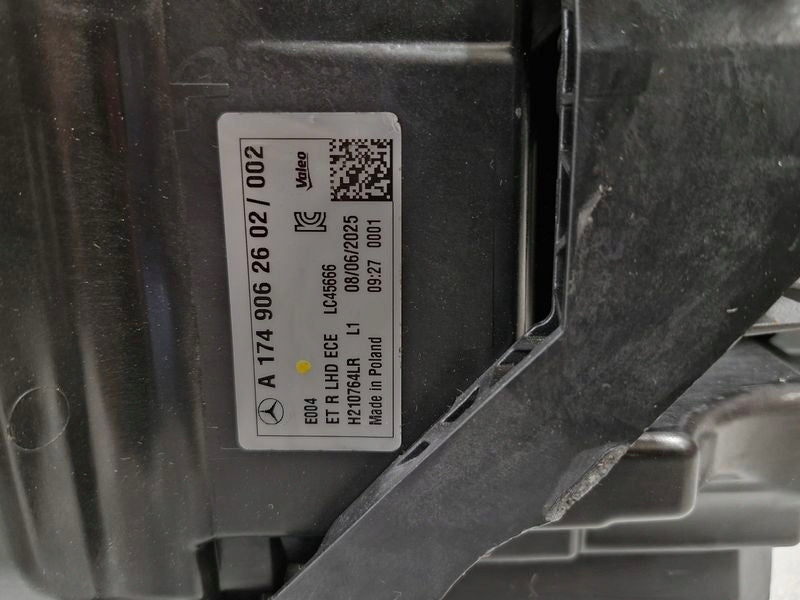 Frontscheinwerfer Mercedes-Benz Cla A1749062602 LED Rechts Headlight SCH2731081333jn