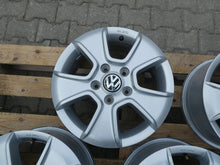 Laden Sie das Bild in den Galerie-Viewer, 4x Alufelge 16 Zoll 6.5" 5x120 62ET Matt Silber 2H0071496 VW Amarok Rim Wheel FEL6763525753vm