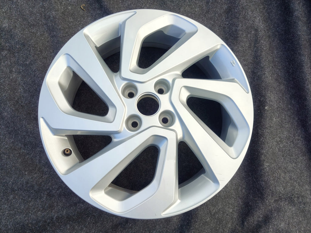 1x Alufelge 17 Zoll 5.0" 4x100 40ET Glanz Schwarz Toyota Aygo X Rim Wheel FEL4016321591hx