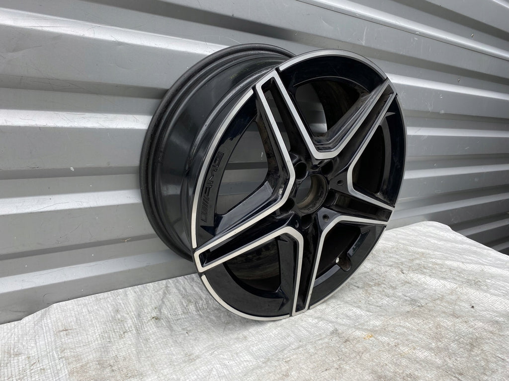 1x Alufelge 18 Zoll 7.5" 5x112 49ET Glanz Grau A1774011500 Mercedes-Benz