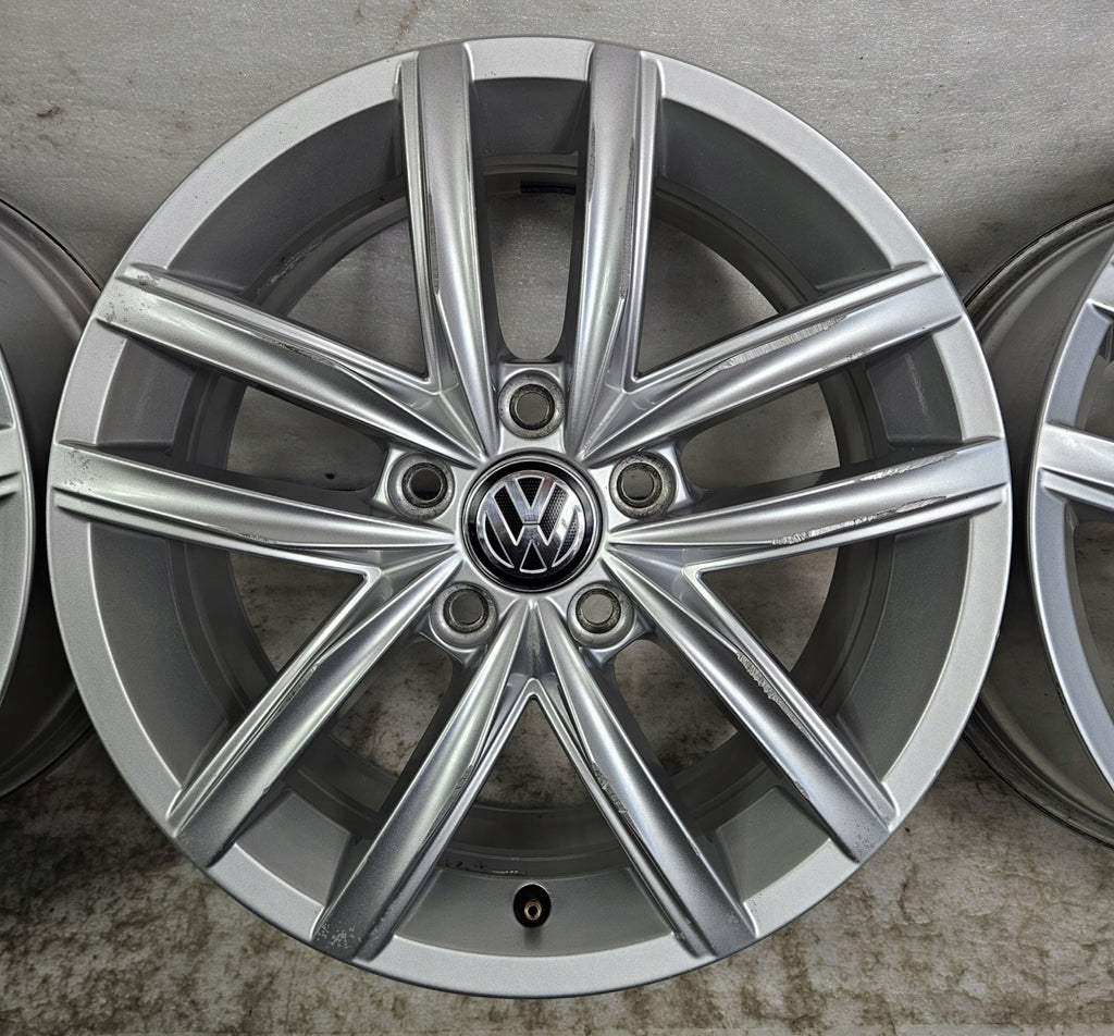 4x Alufelge 16 Zoll 6.5" 5x112 46ET 5G0601025CS VW Passat Golf VII Beetle Sharan FEL2739825532sl