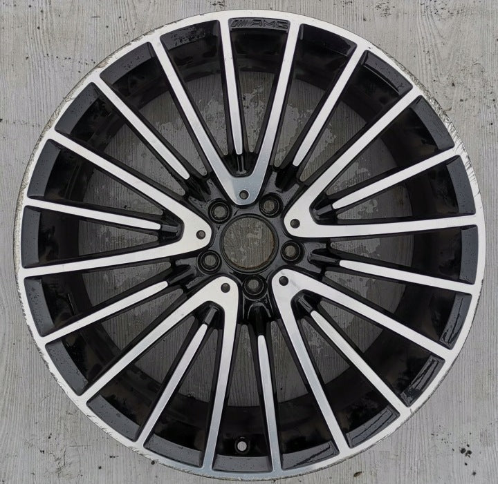 1x Alufelge 21 Zoll 9.0" 5x112 34ET Glanz Silber A2234011700 Mercedes-Benz W223 FEL5201396722zh