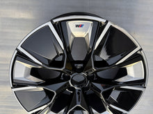 Load image into Gallery viewer, 1x Alufelge 20 Zoll 8.0" 5x112 26ET Glanz Schwarz 7916267 BMW Ix3 Rim Wheel FEL9951481887gb