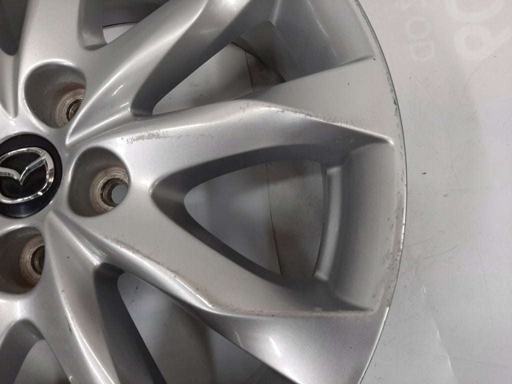 1x Alufelge 18 Zoll 7.0" 5x114.3 50ET Glanz Silber 9965227080 Mazda Cx5 Cx3