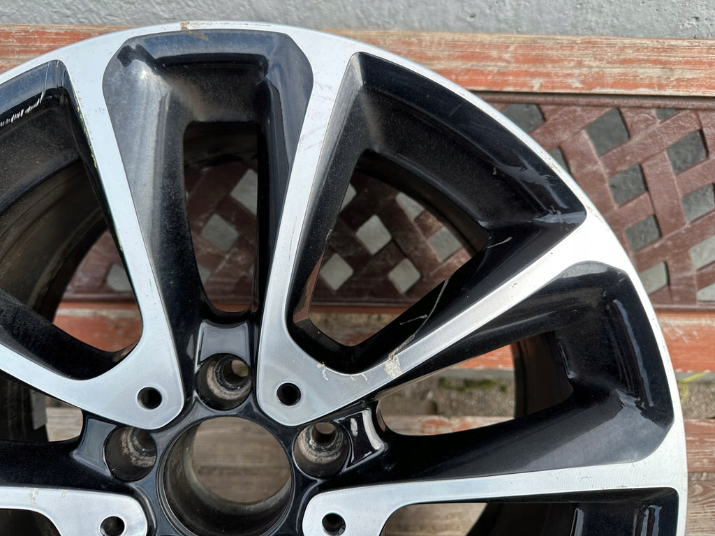 1x Alufelge 18 Zoll 8.0" 5x112 43ET Glanz Schwarz A2134011600 Mercedes-Benz W213 FEL9727252833lx