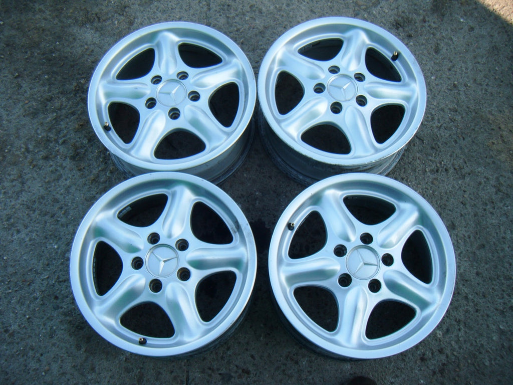 4x Alufelge 15 Zoll 6.5" 5x112 B66470073 Mercedes-Benz Rim Wheel FEL6700191607ki