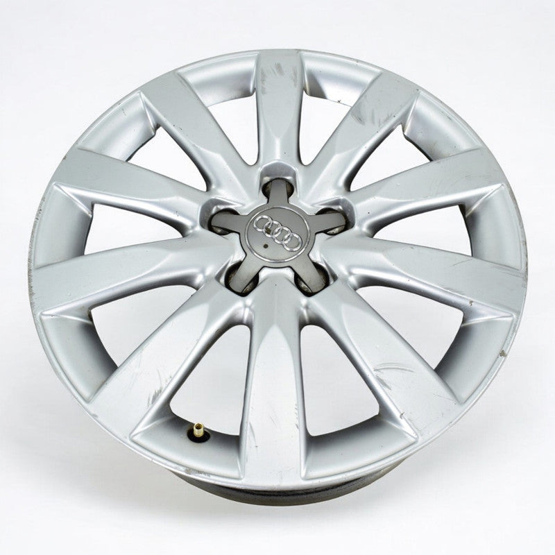 1x Alufelge 17 Zoll 8.0" 5x112 47ET Glanz Silber 8K0601025C Audi A4 B8 Rim Wheel