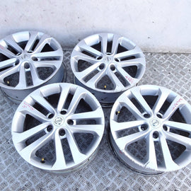 4x Alufelge 17 Zoll 5x114.3 45ET Nissan Qashqai I J10 Rim Wheel FEL5981965843ib