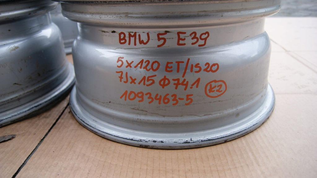 4x Alufelge 15 Zoll 7.0" 5x120 1093463 BMW Rim Wheel FEL8642121372fq