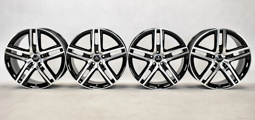 4x Alufelge 19 Zoll 8.5" 5x112 45ET Glanz Silber 4G0601025 Audi A6 C7 Rim Wheel FEL6969823003wj