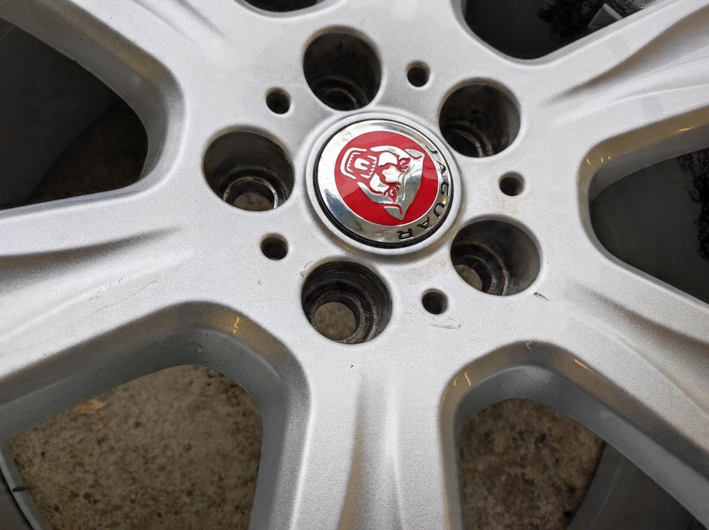 1x Alufelge 18 Zoll 7.5" 5x108 46ET Glanz Silber GX73-1007-DA Jaguar Xf