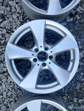 Laden Sie das Bild in den Galerie-Viewer, 4x Alufelge 17 Zoll 7.5" 5x112 45ET Glanz Silber KBA48918 Rim Wheel FEL8363639795qk