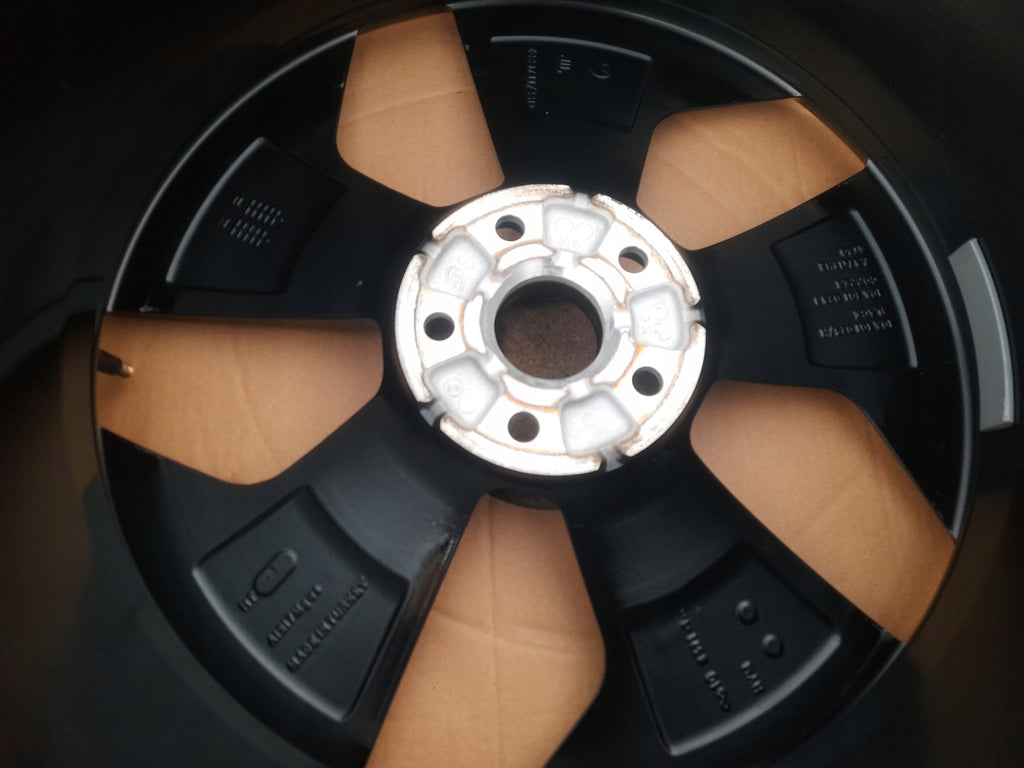 1x Alufelge 19 Zoll 7.5" 5x112 50ET Schwarz 10A601025 VW Id.3 Rim Wheel FEL6979254624um