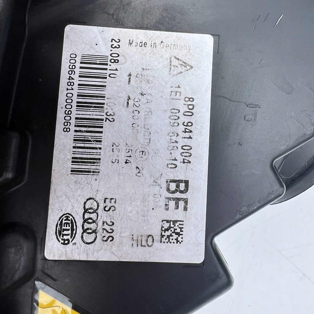 Frontscheinwerfer Audi A3 8P0941004 Rechts Scheinwerfer Headlight SCH8675605965vy