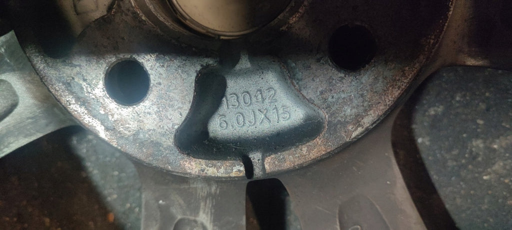 1x Alufelge 15 Zoll 6.0" 4x100 47ET Glanz Grau 52910-C8800 Hyundai I20 II Mg FEL8334400716nx