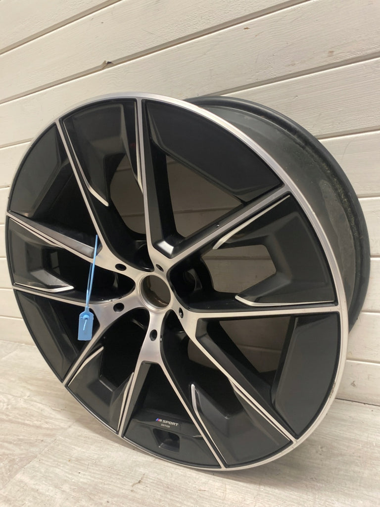 1x Alufelge 20 Zoll 8.0" 5x112 29ET Matt Schwarz 6895212 BMW G31 G30 Rim Wheel FEL8964490007sy