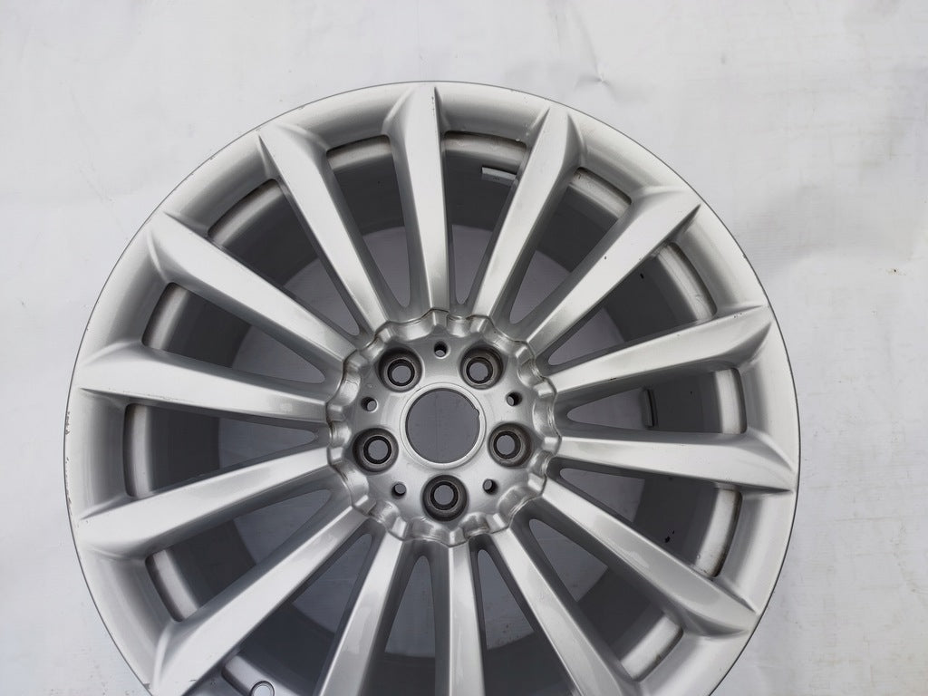 1x Alufelge 19 Zoll 9.5" 5x112 39ET Glanz Silber 6861226 BMW G11 G12 Rim Wheel FEL8328998566hl