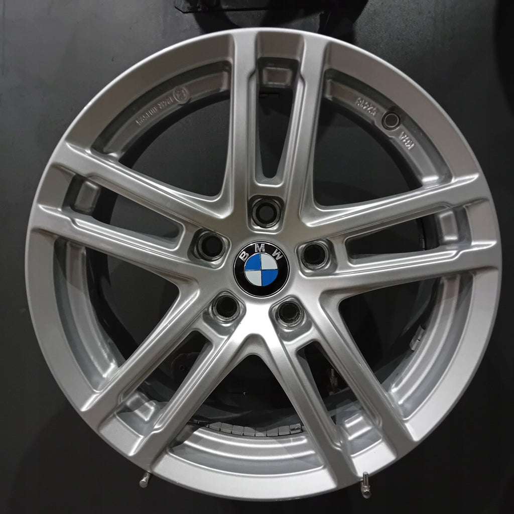 4x Alufelge 16 Zoll 6.5" 5x112 22ET Silber BMW 3 G21 G20 Rim Wheel FEL7268202461rp