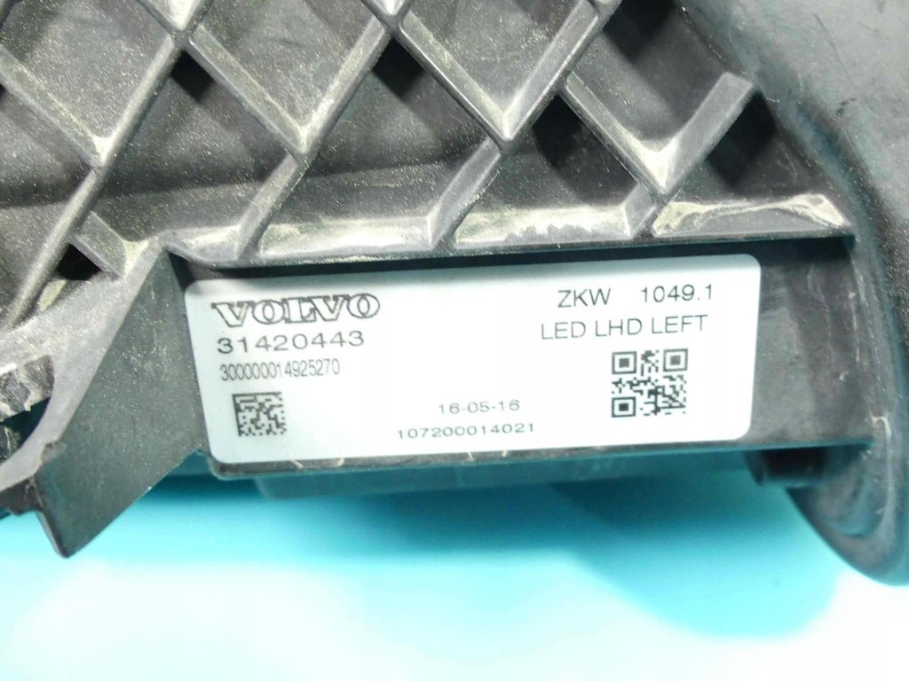Frontscheinwerfer Volvo V40 31420443 Full LED Links Scheinwerfer Headlight SCH7738880802ai