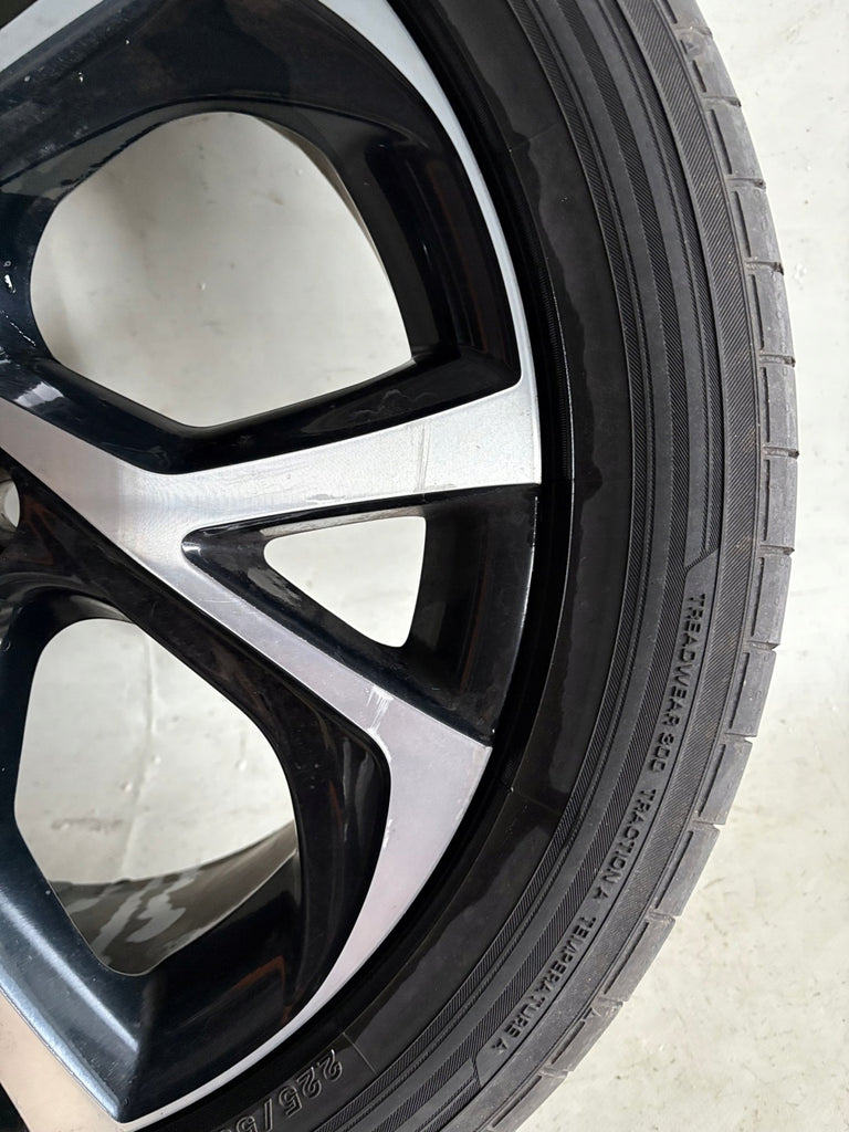 1x Alufelge 18 Zoll 7.0" 5x112 50ET CMS-860 Toyota C-Hr Chr Rim Wheel FEL8962889352dj