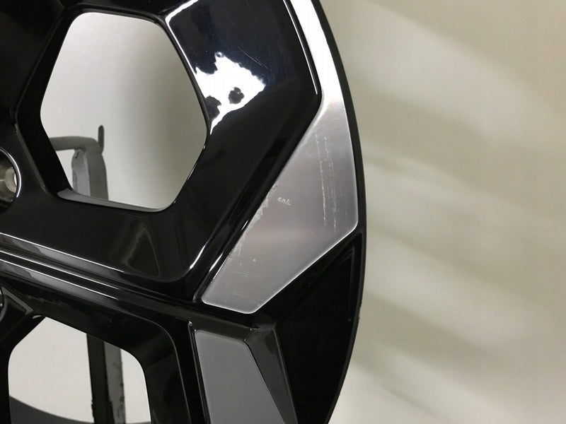 1x Alufelge 18 Zoll 7.0" 5x108 47 5ET Glanz Schwarz R1TC-1007-E1 Ford Puma