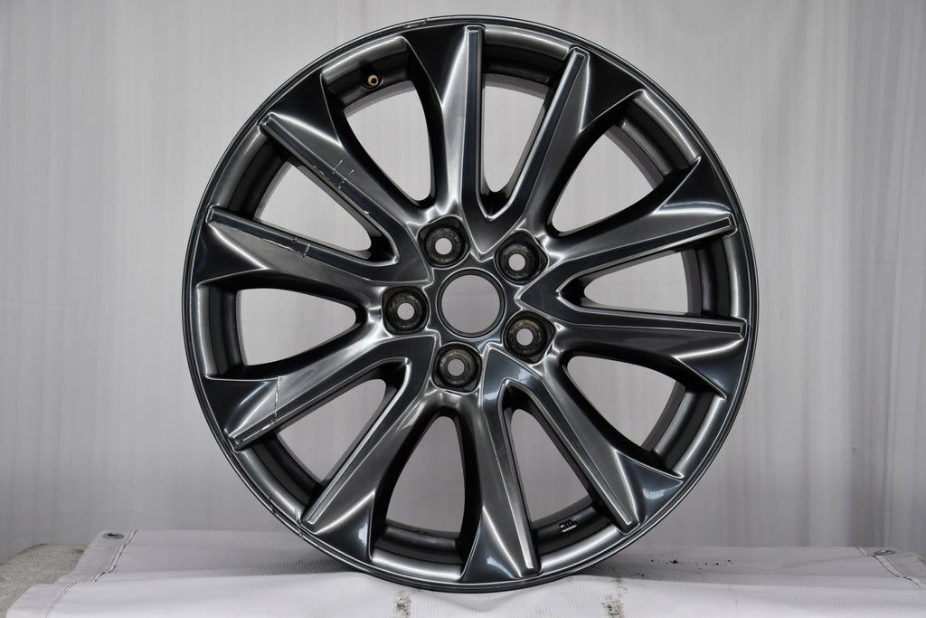 1x Alufelge 18 Zoll 7.0" 5x114.3 50ET Glanz Graphit 9965277080 Mazda Cx-3 Mg FEL9077524197zb