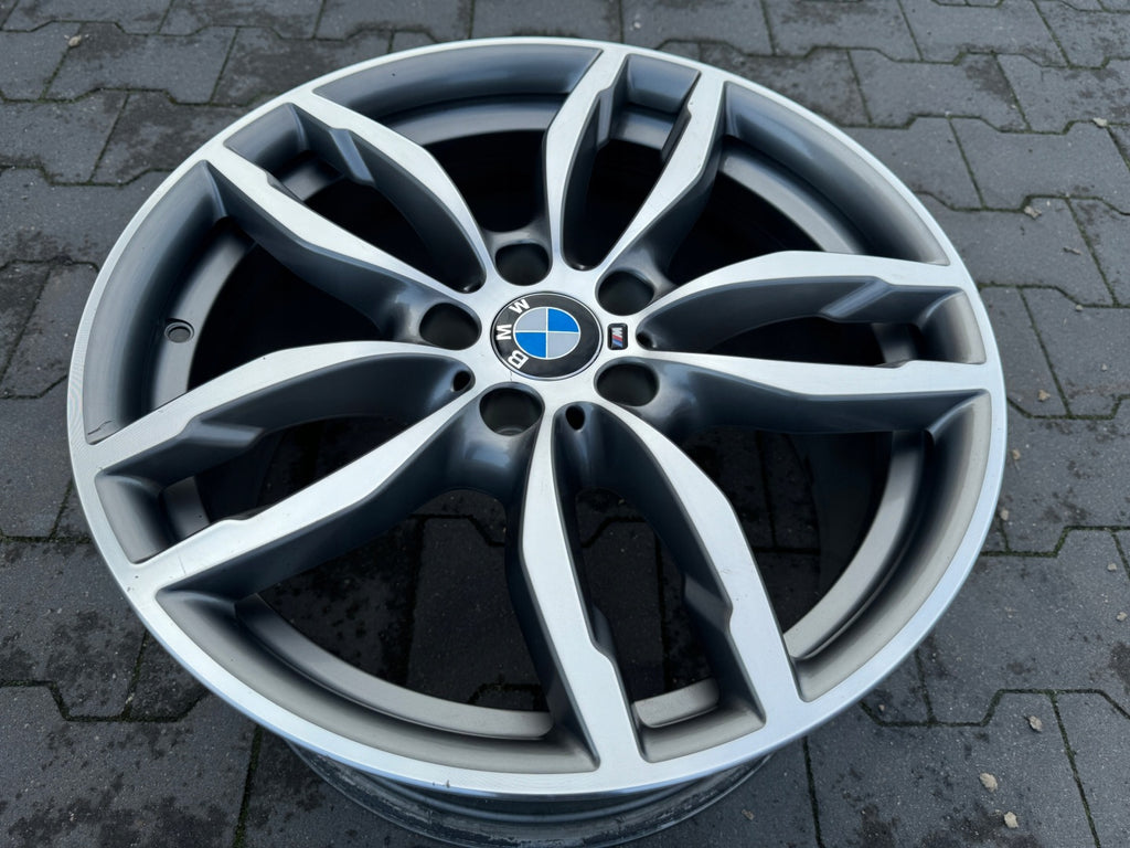 1x Alufelge 19 Zoll 9.5" 5x120 48ET 7849662 BMW F26 X3 F25 Rim Wheel FEL8965572104rn