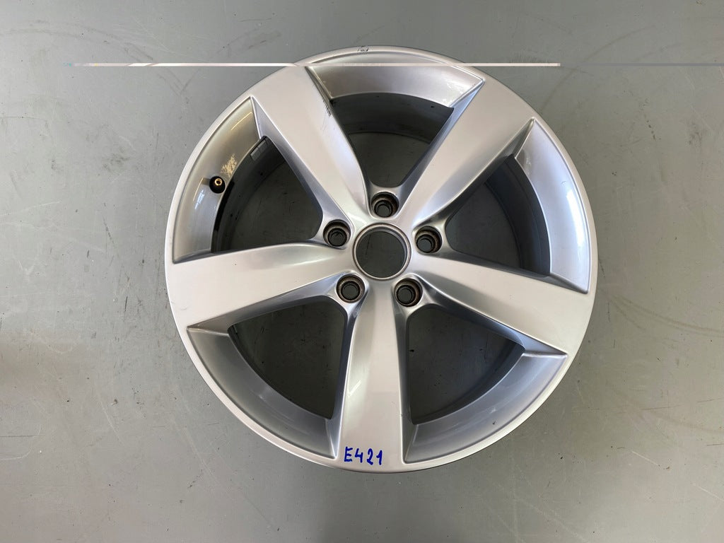 1x Alufelge 17 Zoll 7.0" 5x112 39ET 7N0601025H VW Sharan Rim Wheel FEL4885984208kk