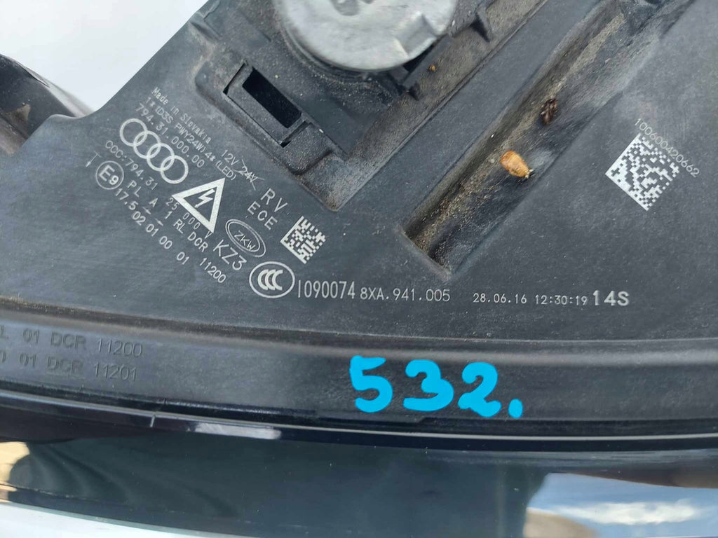 Frontscheinwerfer Audi A1 8XA941005 Ein Stück (Rechts oder Links) Headlight SCH6652407083il