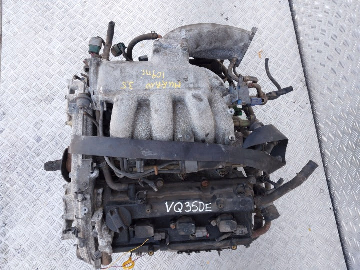 Motor Nissan Murano I Z50 VQ35DE 3.5 174TKm Benzin Engine Unkomplett MOT8898831095eg