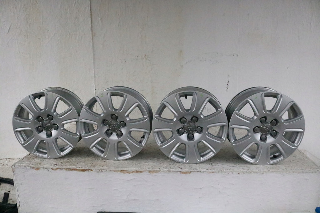 1x Alufelge 16 Zoll 6.5" 5x112 33ET Glanz Silber 8U0601025 Audi A4 Q3 Rim Wheel