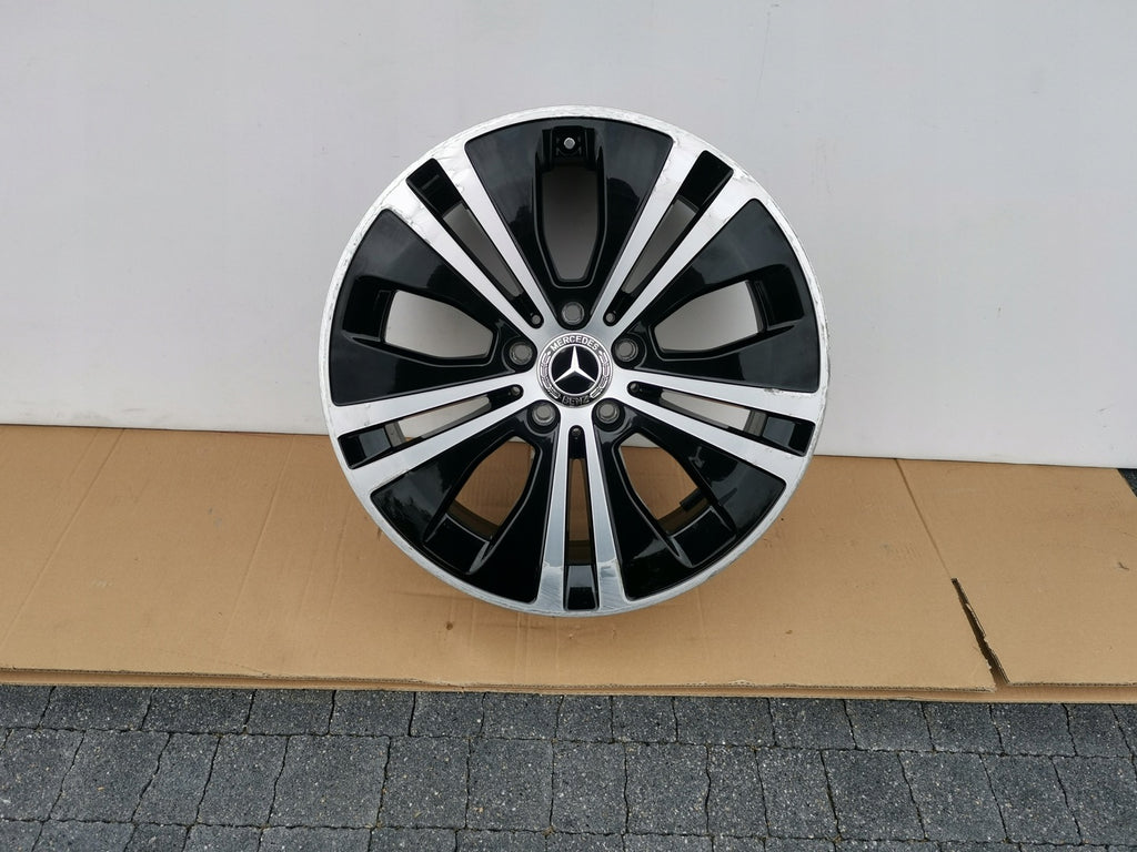 1x Alufelge 18 Zoll 8.0" 5x112 43ET A2134015200 Mercedes-Benz Rim Wheel