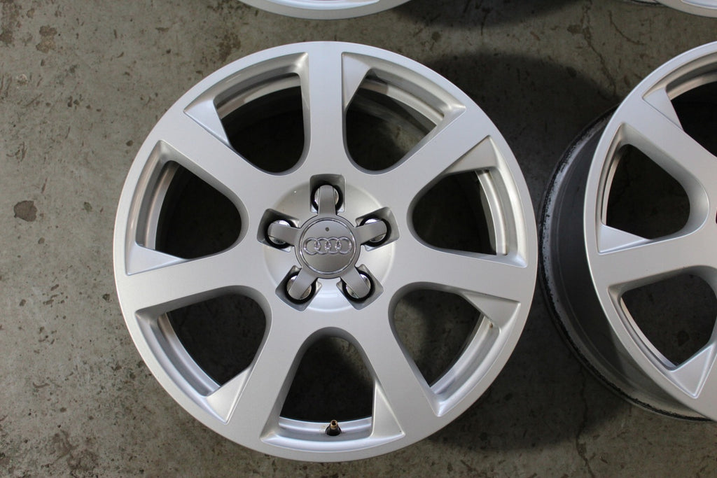 4x Alufelge 17 Zoll 7.0" 5x112 37ET Glanz Silber 8R0601025E Audi Q5 Rim Wheel FEL6180892232ec