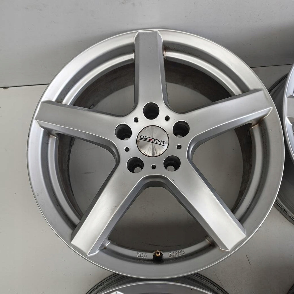4x Alufelge 17 Zoll 7.0" 5x112 43ET Glanz Silber Audi I Rim Wheel FEL2623176267mz