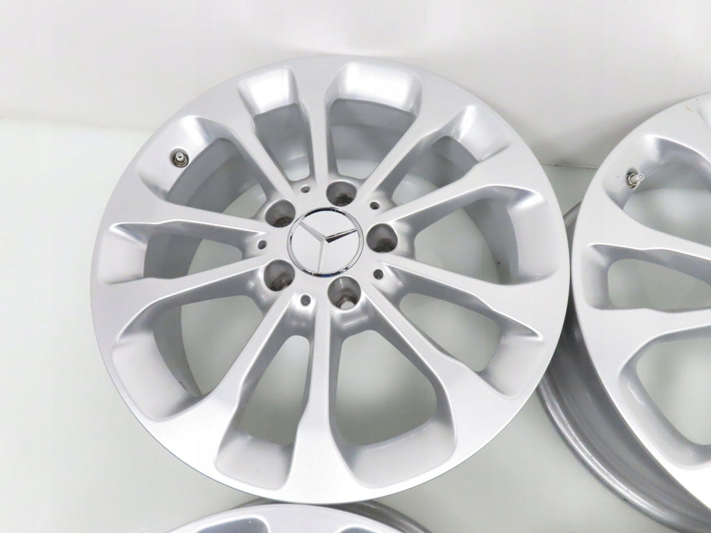 4x Alufelge 17 Zoll 6.5" 5x112 38ET A1564011700 Mercedes-Benz Gla Rim Wheel FEL8059739059bk