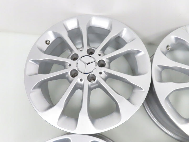4x Alufelge 17 Zoll 6.5" 5x112 38ET A1564011700 Mercedes-Benz Gla Rim Wheel FEL8059739059bk