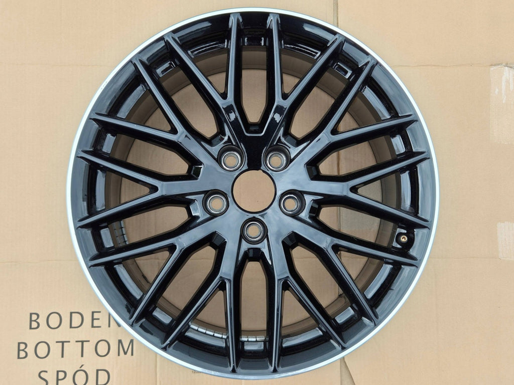 1x Alufelge 18 Zoll 8.0" 5x112 40ET Glanz Schwarz 8W0601025DD Audi A4 Rim Wheel FEL8616473342ks