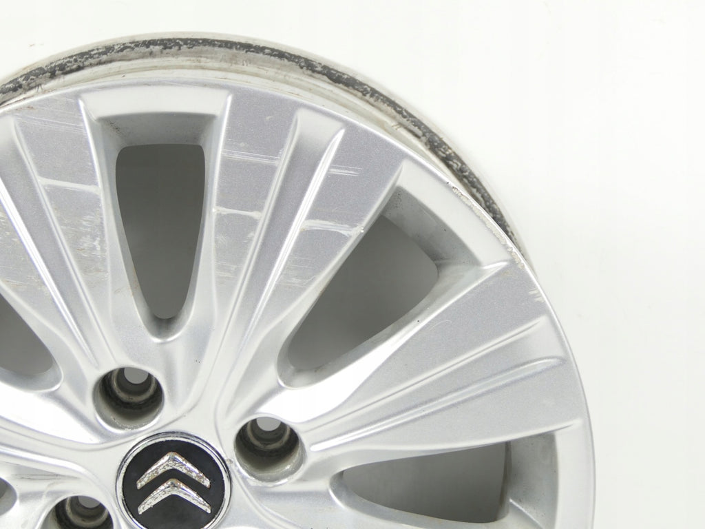 1x Alufelge 16 Zoll 6.0" 4x108 23ET 9681810880 9675562577 Citroën Picasso I C3 FEL1946759698qa